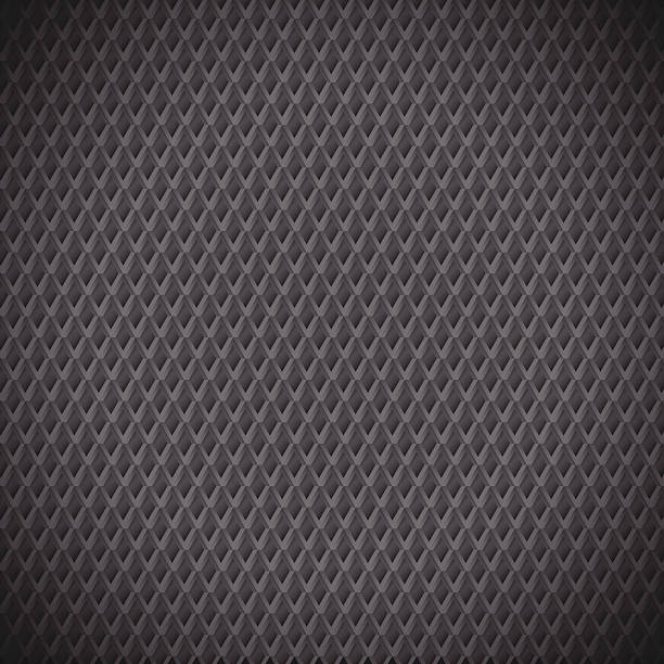 Black geometric background vector art illustration