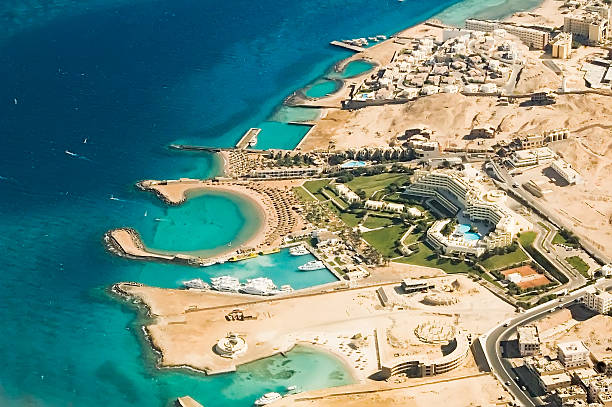 Hurghada Coast. Egypt stock photo
