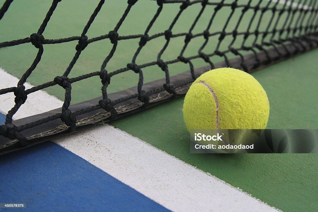 Balle de tennis - Photo de Bleu libre de droits