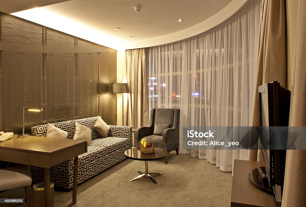 Modern Living Room Apartment Stock Photo