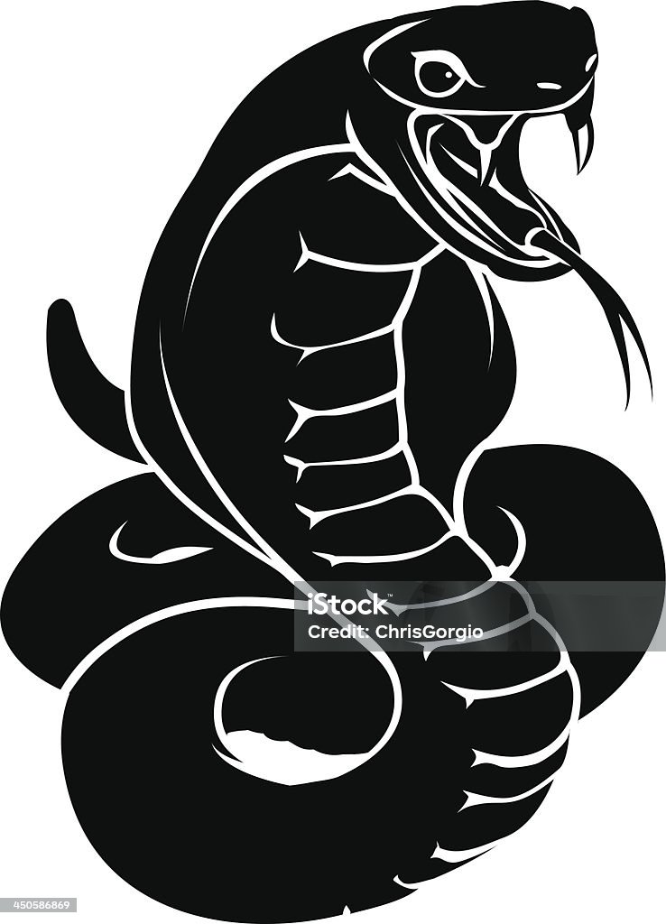 Иллюстрация стилизованные под змею - Векторная графика Азиатская культура роялти-фри