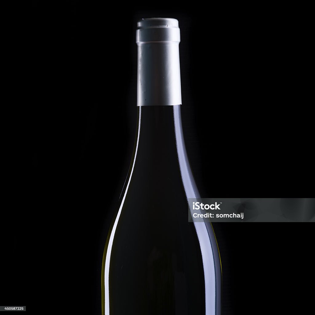 Garrafa de vinho tinto - Foto de stock de Bebida alcoólica royalty-free