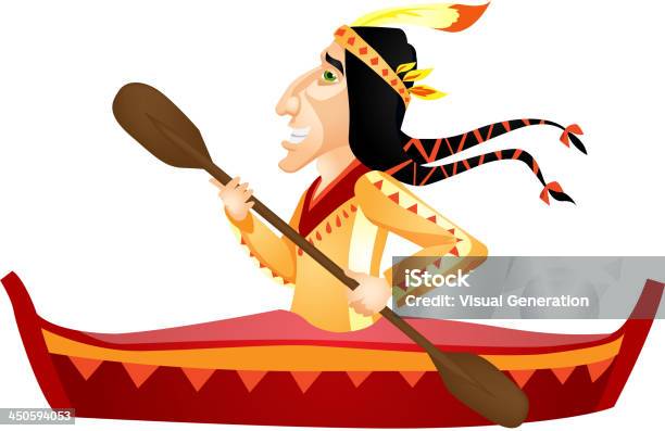 Cartoon Character Aborigine Isolated On White Background Vector Eps 10 The Artwork Has Transparent Objects Vecteurs libres de droits et plus d'images vectorielles de Activité