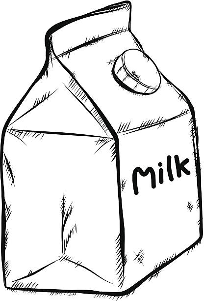 Milk Container Drawing 760+ Milk Carton Drawing Stock Illustrations, Royalty-Free Vector ...