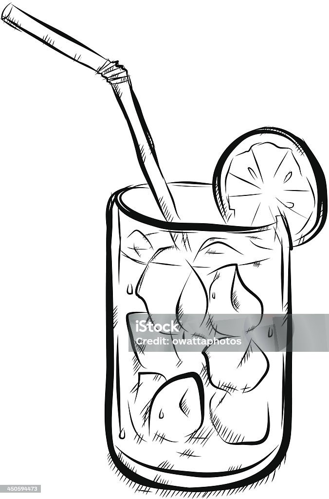 Jus d'orange - clipart vectoriel de Agrume libre de droits