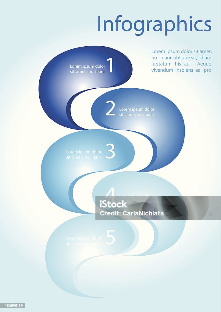 Infrographics Wave Infographics Waves Stock Illustration - Download Image Now - Abstract ...