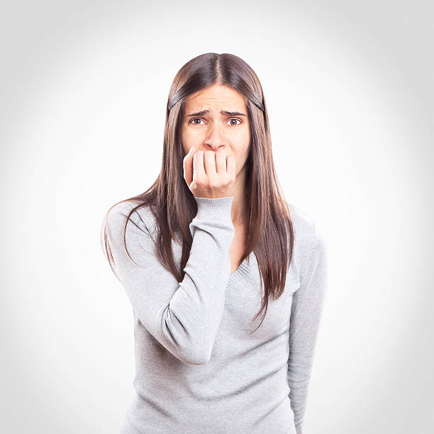 istock Young worried girl 450599707