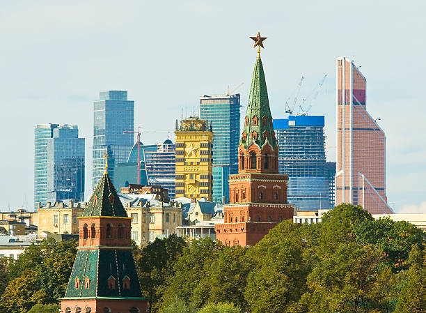 istock Moscow old and new 450602553