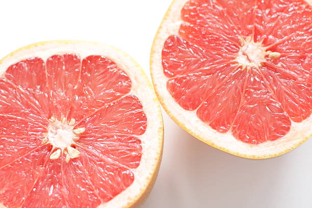 istock close up of pink grapefruit 450602871