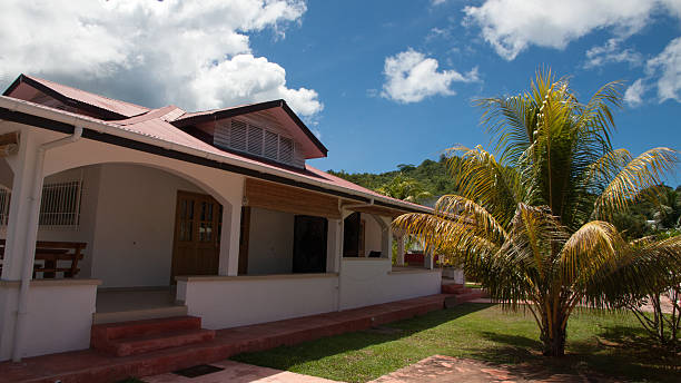 istock Guest House on Seychelles 450603229