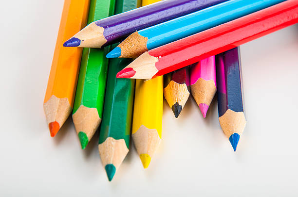 istock Vivid concept with wooden pencils 450603465