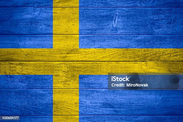 Bandera De Suecia Foto de stock y más banco de imágenes de Bandera - Bandera, Escandinavo, Bandera sueca