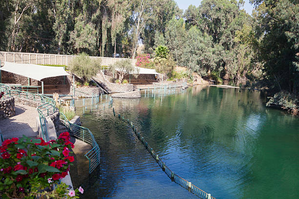 istock Yardenit- A Baptism site by the Jordan River 450607341