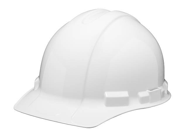 biały kask puste - white hardhat zdjęcia i obrazy z banku zdjęć