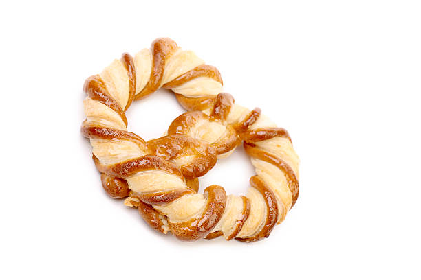 istock Freshly fancy pretzel baked. 450619175