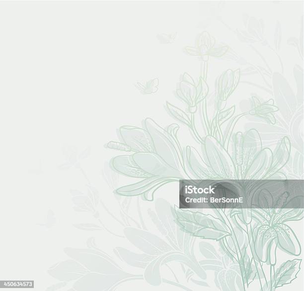 Vector Illustration Of Floral Background Stock Illustration - Download Image Now - Art, Art And Craft, Backgrounds