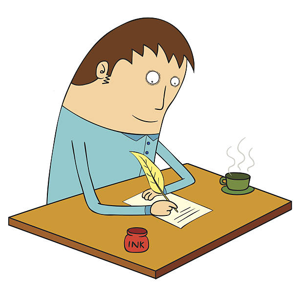 Writing Code Photo Cartoon Cartoon Pictures Of Writing Letters