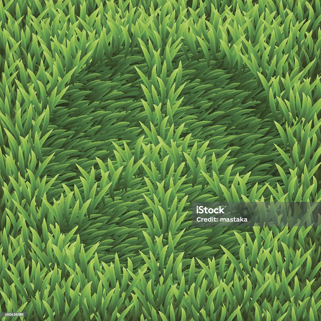 Pacific auf grünem Gras - Lizenzfrei Farbiger Hintergrund Vektorgrafik