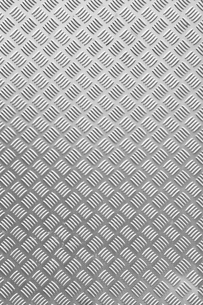 istock Grunge diamond metal plate texture 450636833