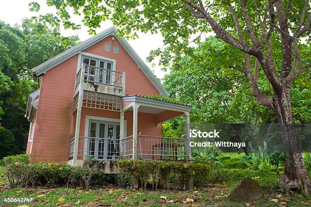 Orange House In Forest Stock Photo - Download Image Now - Architecture, Beauty, Beauty In Nature