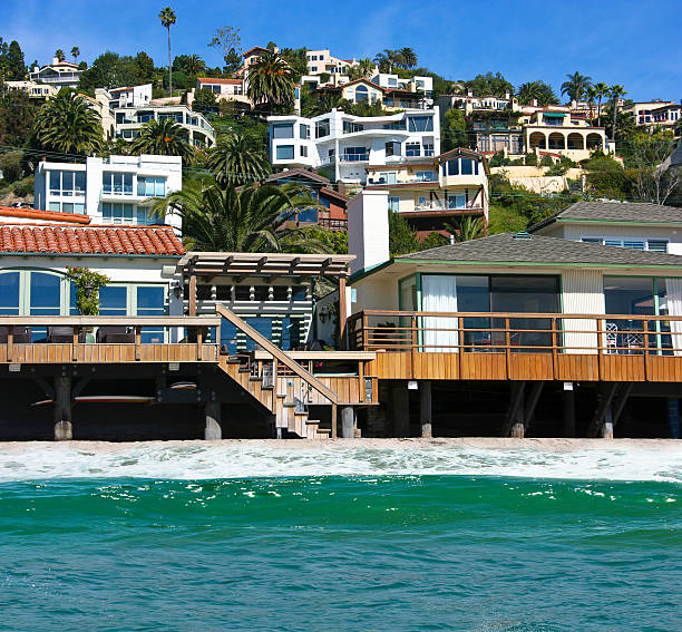 Playa de Malibu - foto de stock