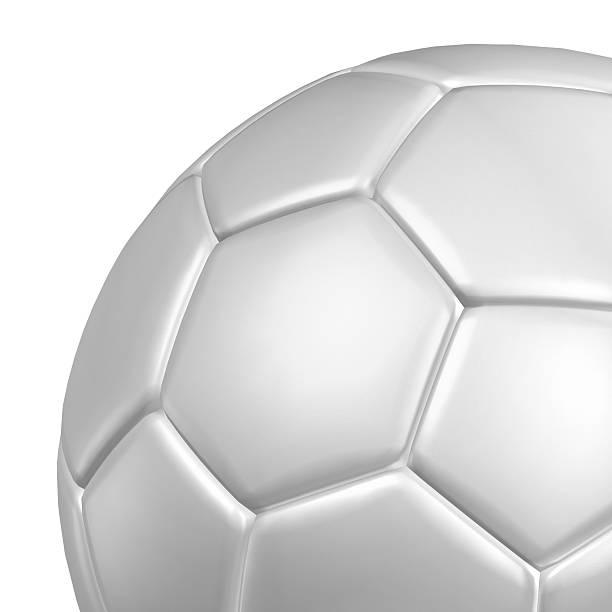 istock 3d rendering of a soccer ball. ( Leather texture ) 450646407