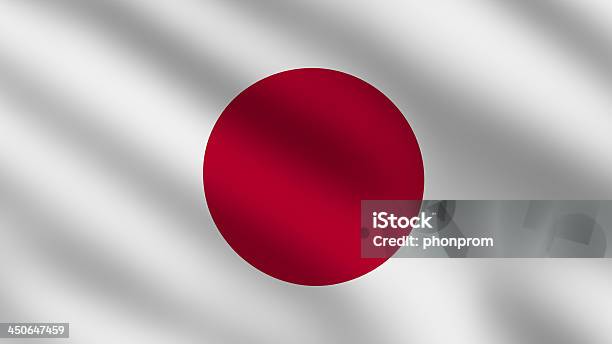 Bandera Japonesa Foto de stock y más banco de imágenes de Asia - Asia, Bandera, Bandera japonesa