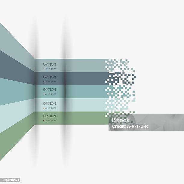 И Инфографика Дизайн Шаблон — стоковая векторная графика и другие изображения на тему Абстрактный - Абстрактный, Без людей, Бизнес
