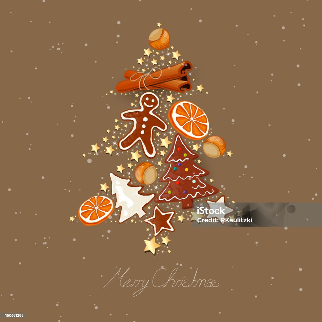 Vector Christmas Background Vector Illustration of an Abstract Christmas Tree Christmas stock vector