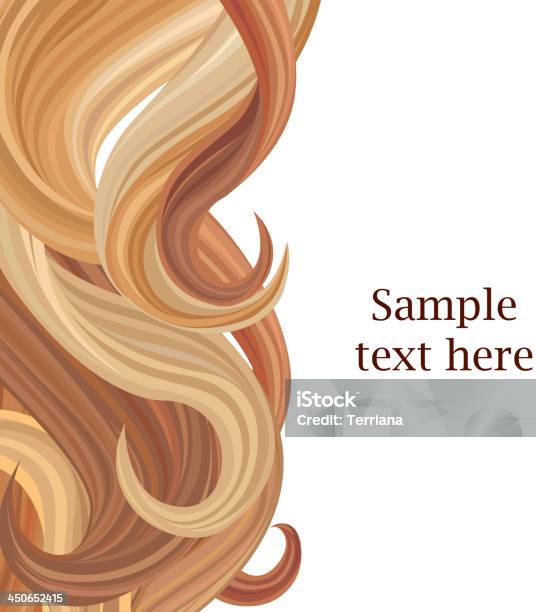 Hair Style Background Stock Illustration - Download Image Now - Curly Hair,  Long Hair, Ornate - iStock