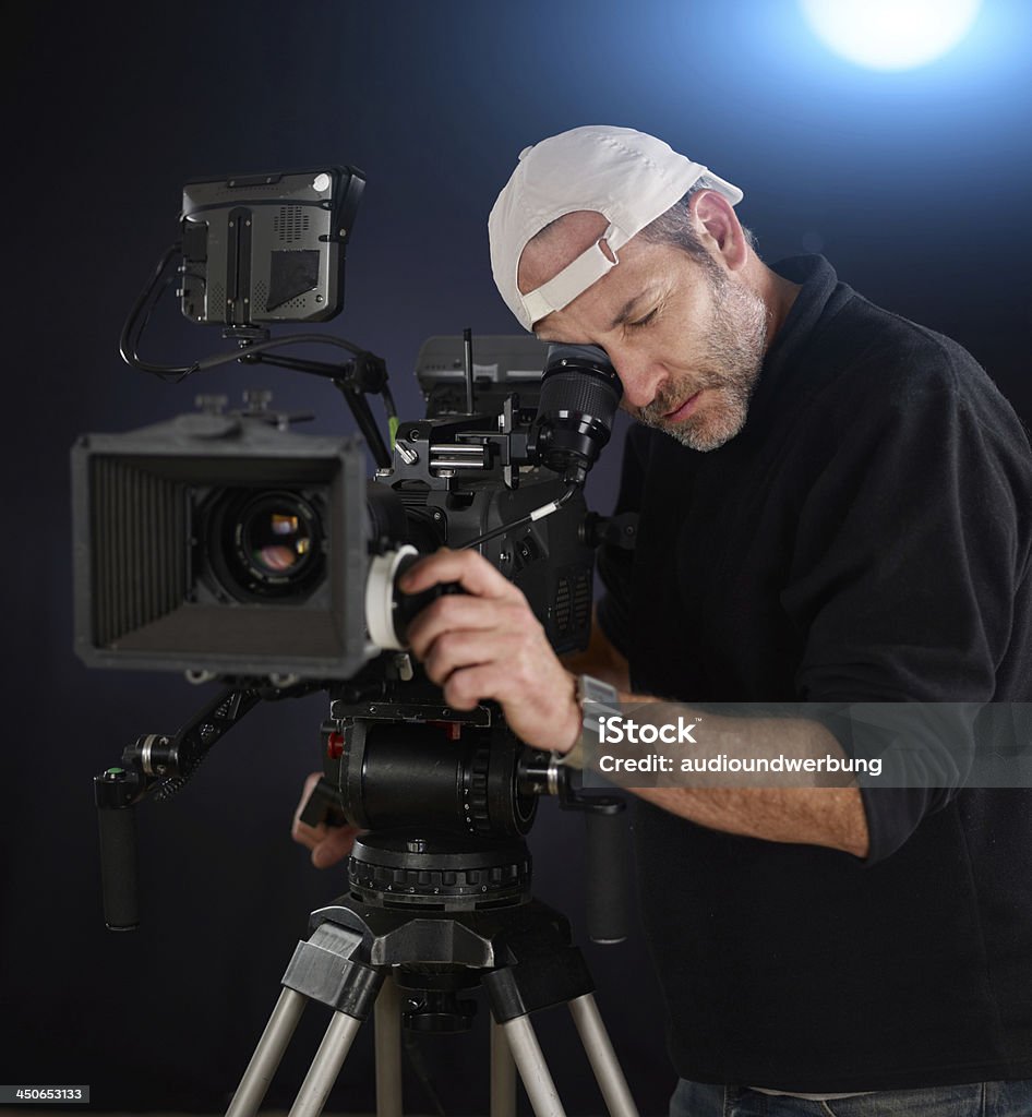カメラのオペレータの動作に cinemacamera - 撮影技師のロイヤリティフリーストックフォト