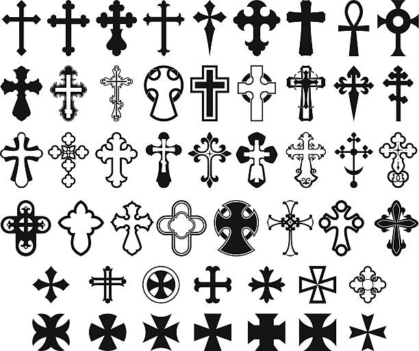 ilustraciones, imágenes clip art, dibujos animados e iconos de stock de juego de marcar. - gothic style