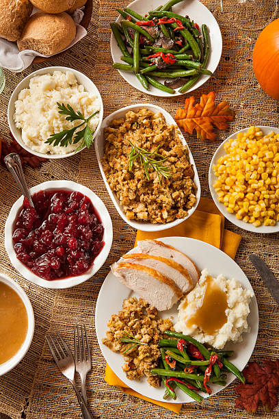 istock Homemade Turkey Thanksgiving Dinner 450662615