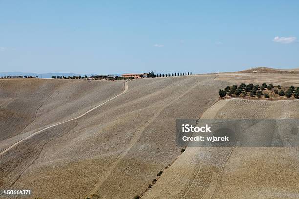 Hügellandschaft Crete Senesilandschaft In Der Toskana Stockfoto und mehr Bilder von Anhöhe