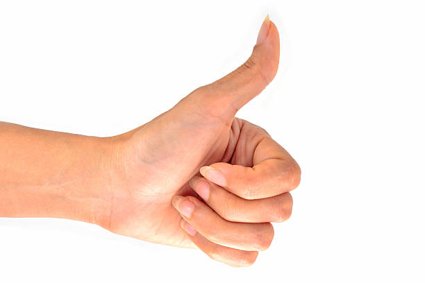 istock Woman hand with thumb up 450667509