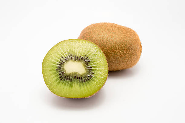 istock Isolated two Kiwi fruits 450668671