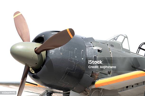 Zero Japanese Fighter Stock Photo - Download Image Now - 1940-1949, Air Force, Air Vehicle