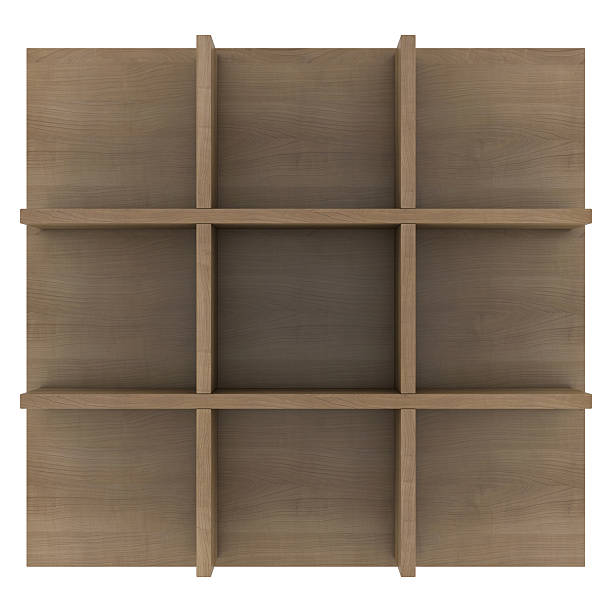 istock Wooden shelves 450669805