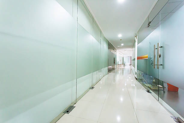 istock corridor of modern office building 450669873
