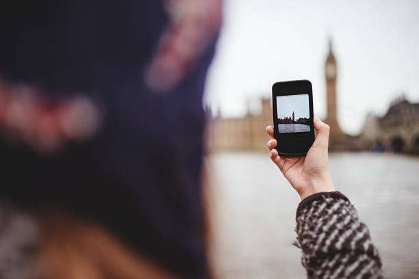 istock photographing Big Ben and westminster for social media 450672449