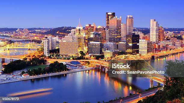 Pittsburgh Stock Photo - Download Image Now - Pittsburgh, Urban Skyline, Downtown District