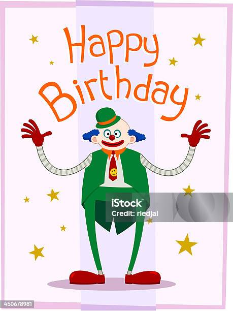 脂肪ピエロの誕生日ご挨拶 - お祝いのベクターアート素材や画像を多数ご用意 - お祝い, かつら, アフロ