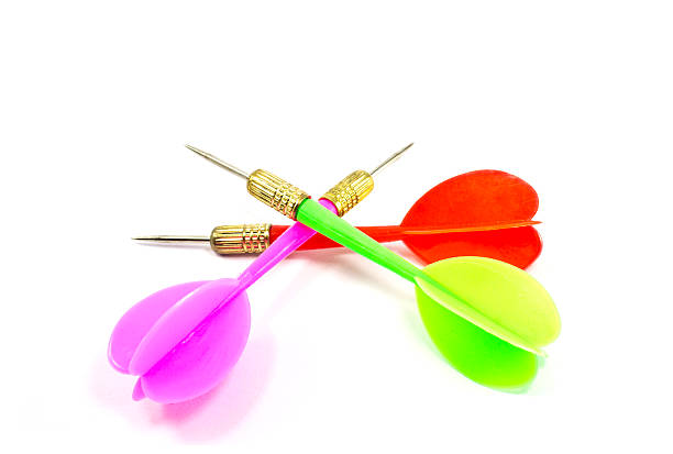 istock Set of color darts isolated 450704343