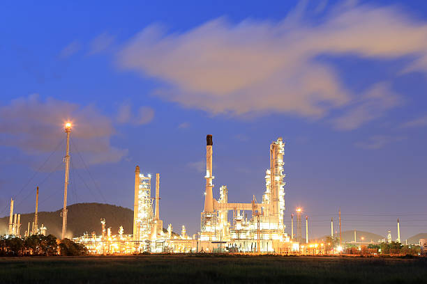 istock oil refinery factory 450704395