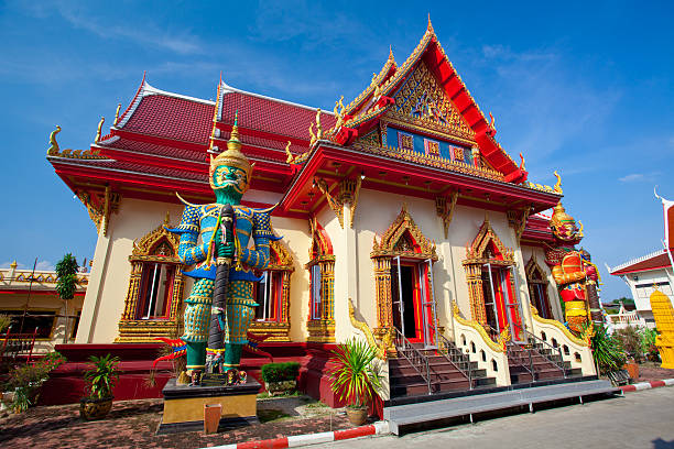 istock Guardian of temple 450705987