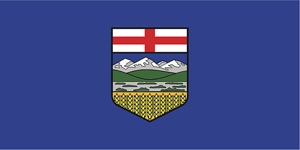 Province of Alberta (Canada) Province of Alberta alberta stock illustrations