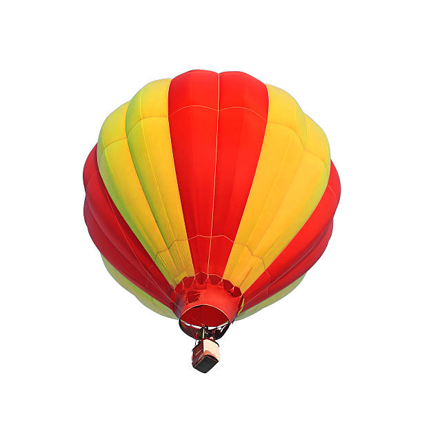 istock Hot air balloon isolated white background 450708865