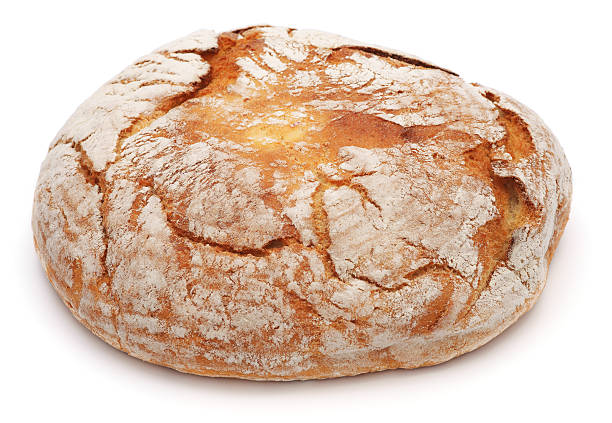 istock Loaf of bread isolated on white 450717329