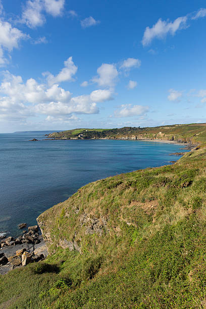 istock Bay at Kenneggy Sand Cornwall England near Praa Sands 450730157
