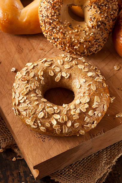 istock Healthy Organic Whole Grain Bagel 450730573